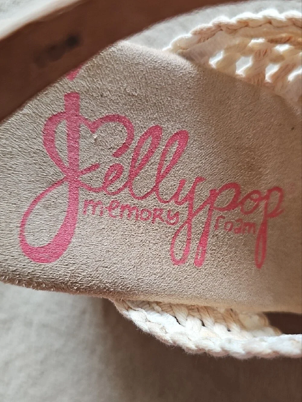 Bella Vita Cream Woven Cork Wedge Sandals